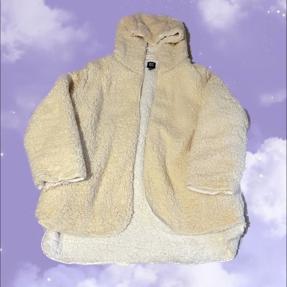 super comfy soft sherpa coat ❄️ NEW